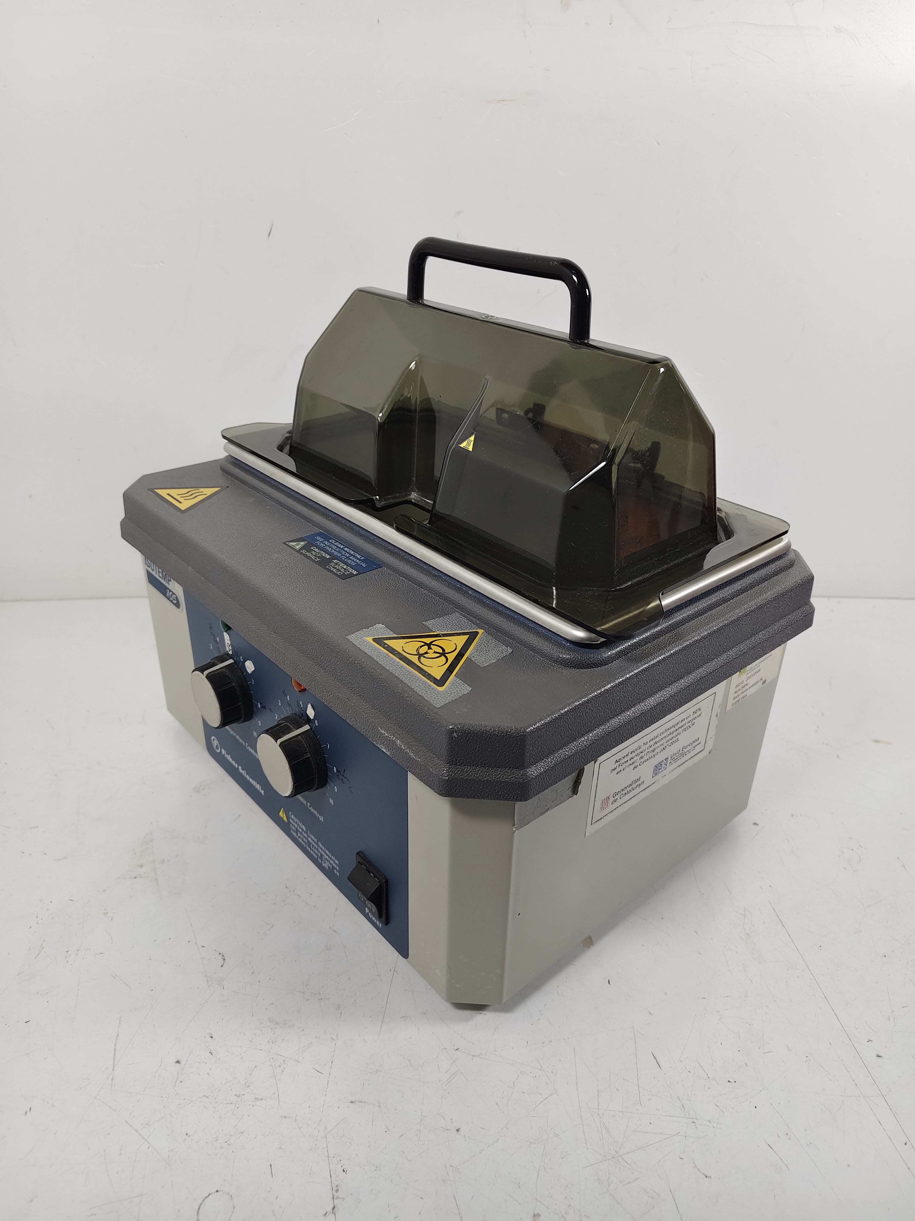 aparato laboratorio calentador baño agua muestras cientifico metal 30-33.5x36x27.5 1u